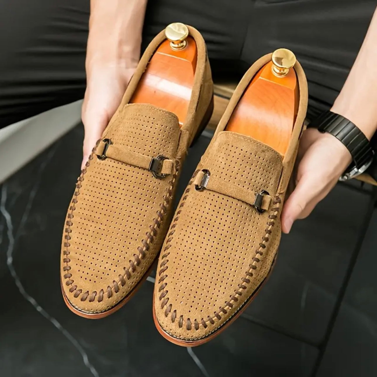Luso-Velluto-Loafers