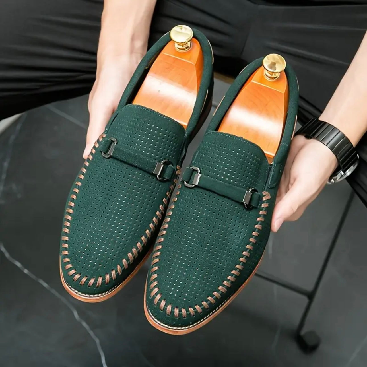 Luso-Velluto-Loafers